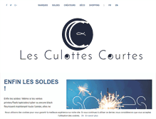 Tablet Screenshot of lesculottescourtes.fr