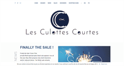 Desktop Screenshot of lesculottescourtes.com